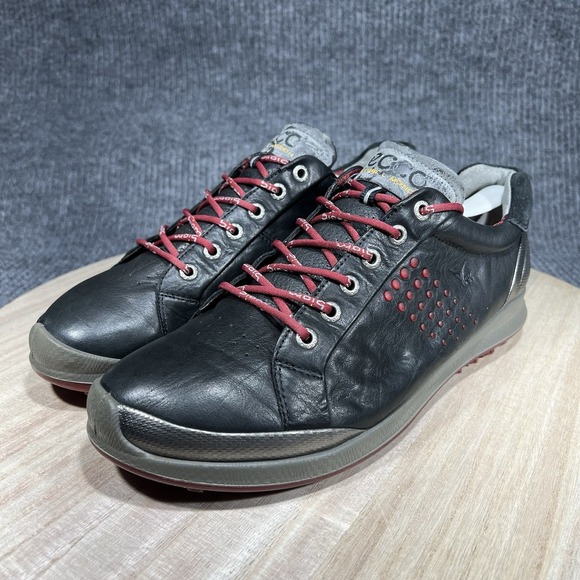 ECCO Biom Hybrid YAK Golf Shoe Mens Size EUR 43 Black